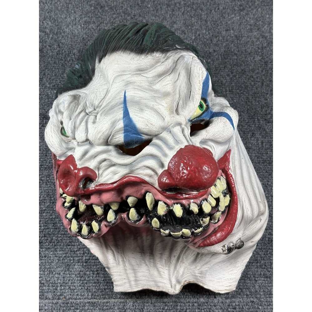 Adult Siamese Clown Halloween Rubber Mask‎ Cosplay